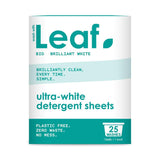 Leaf Brilliant White Laundry Detergent Sheets 25pack - Greenlands Health Store