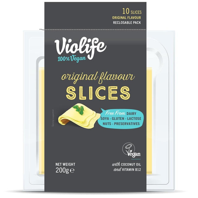 Violife Original Flavour Slices 200g (10 slices) - Greenlands Health Store