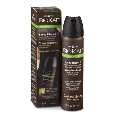 Dark Brown Root Touch Up Spray 75ml - Greenlands Health Store