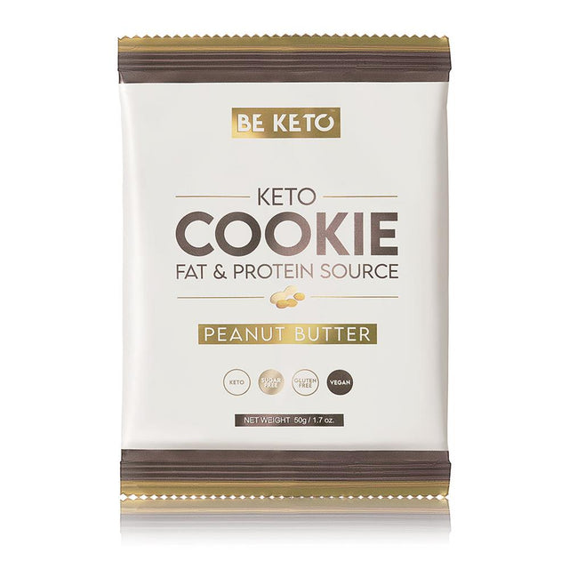 BeKeto - Keto Cookie Peanut Butter 50g - Greenlands Health Store