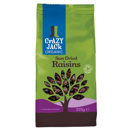 Org Raisins 375g - Greenlands Health Store