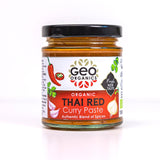 Pastes - Organic Thai Red Curry Paste 180g - Greenlands Health Store