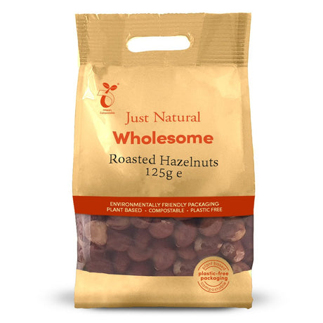Hazelnuts Roasted 125g - Greenlands Health Store