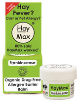 HayMax Frankincense Organic Allergen Barrier Balm 5ml - Greenlands Health Store