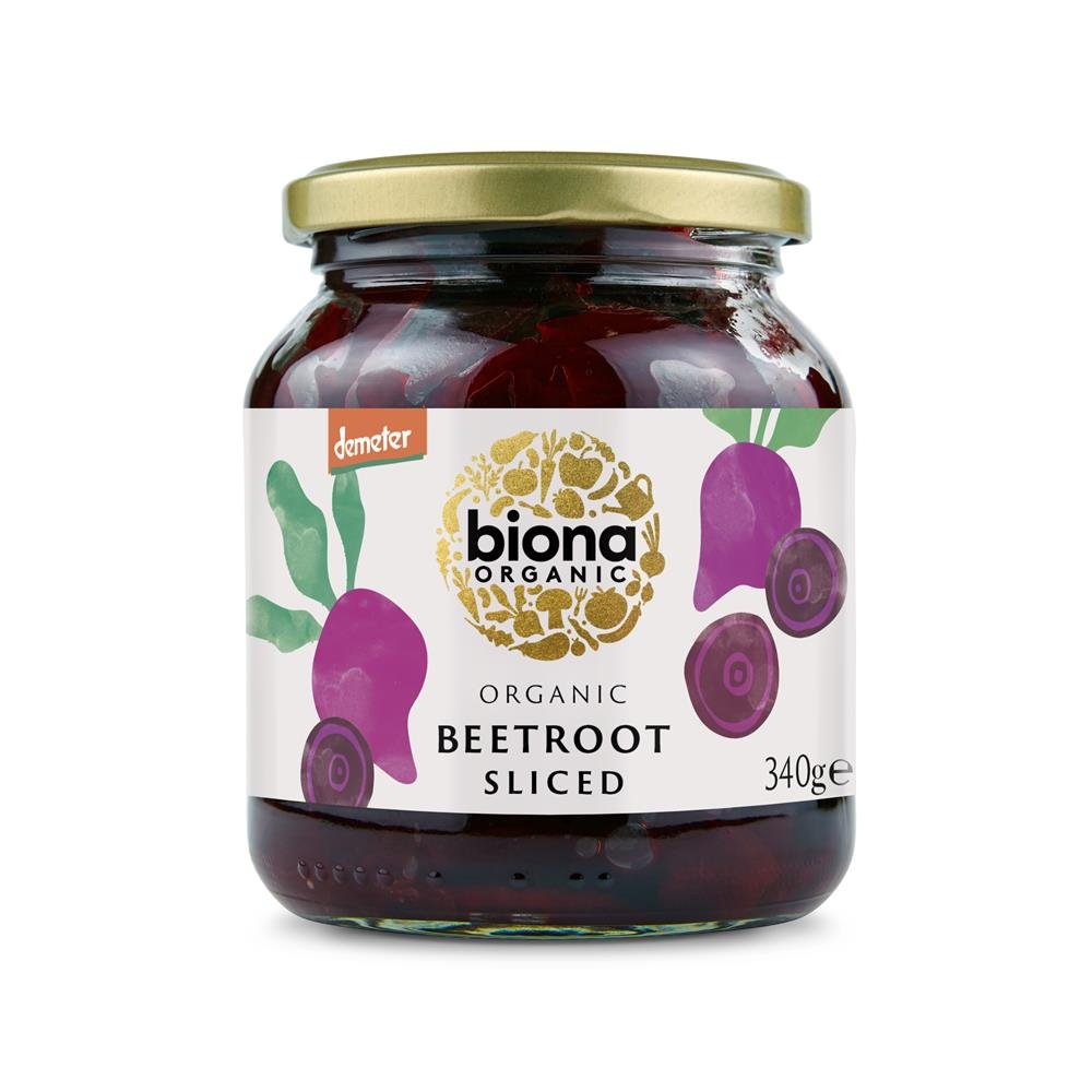 Organic Sliced Beetroot 340g - Greenlands Health Store