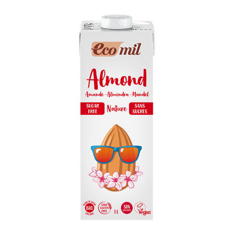 Organic Almond Drink 6% Sugar Free 1L - Greenlands Health Store
