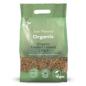 Organic Golden Linseed 250g - Greenlands Health Store