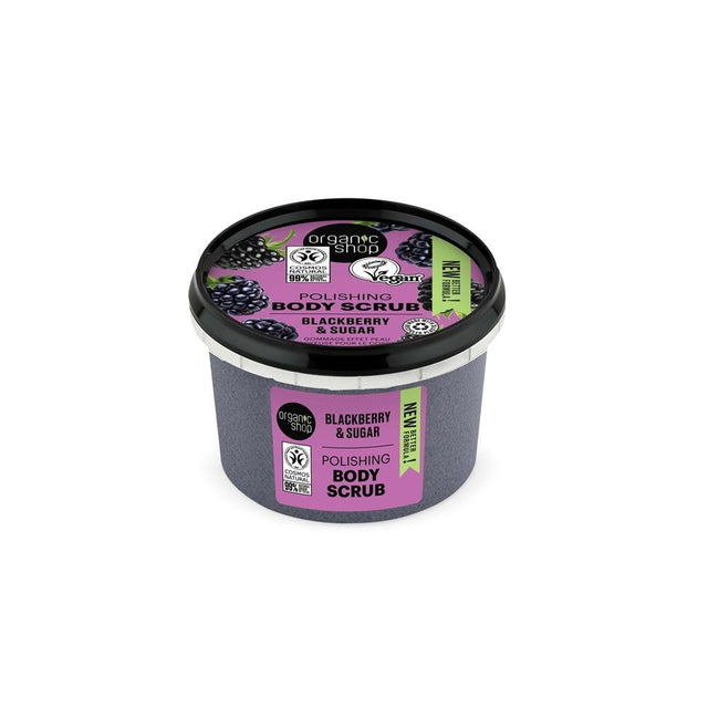 OS Polishing Body Scrub Blackberry & Sugar (250ml) - Greenlands Health Store