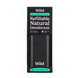 Wild Men's Black Case and Fresh Cotton & Sea Salt Deo 40g - Greenlands Health Store