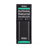 Wild Men's Black Case and Fresh Cotton & Sea Salt Deo 40g - Greenlands Health Store