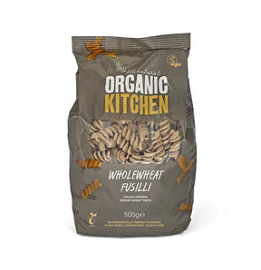 Organic Italian Wholewheat Fusilli 500g - Greenlands Health Store