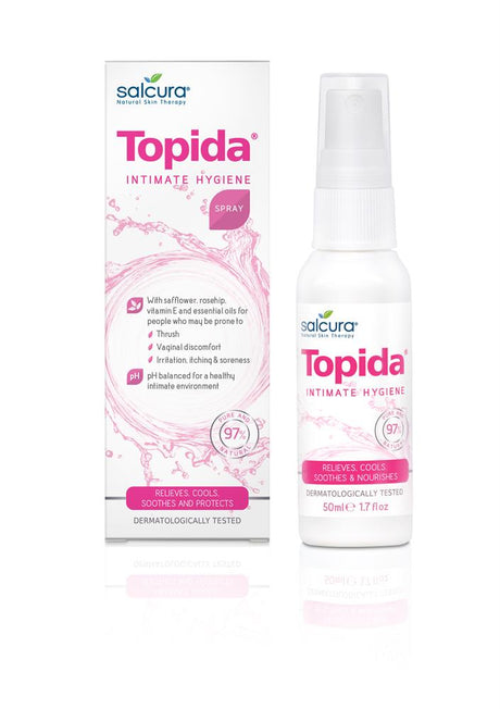 Topida Intimate Hygiene Spray 50ml - Greenlands Health Store