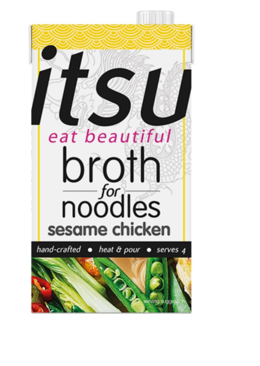 Sesame Chicken Broth for Noodles 1L - Greenlands Health Store