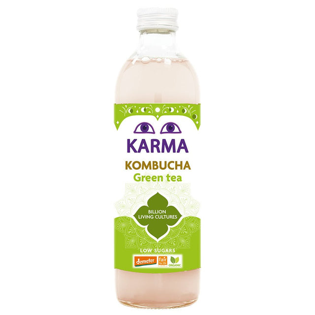 Karma Kombucha Green Tea 500ml - Greenlands Health Store