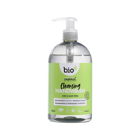 Cleansing Lime and Aloe Vera Hand Wash 500ml - Greenlands Health Store