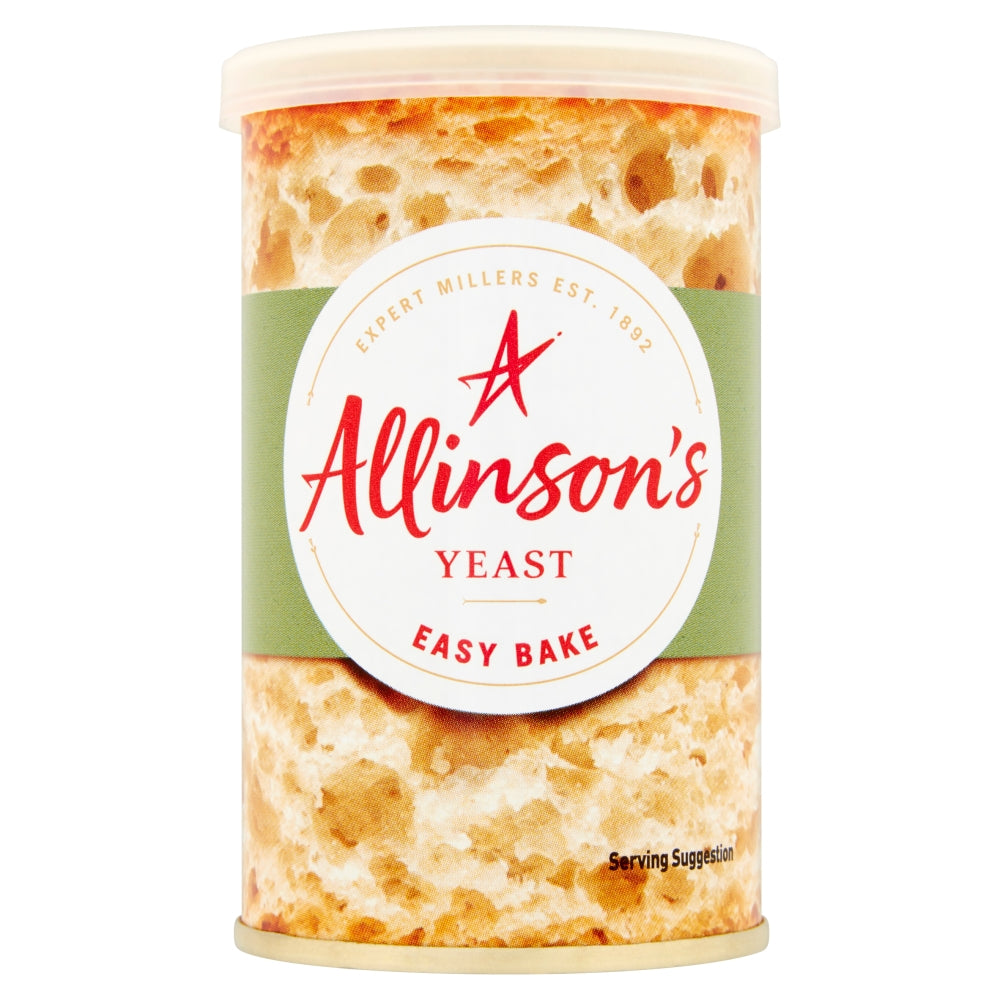 Allinson Easy Bake Yeast Tin 100g - Greenlands Health Store