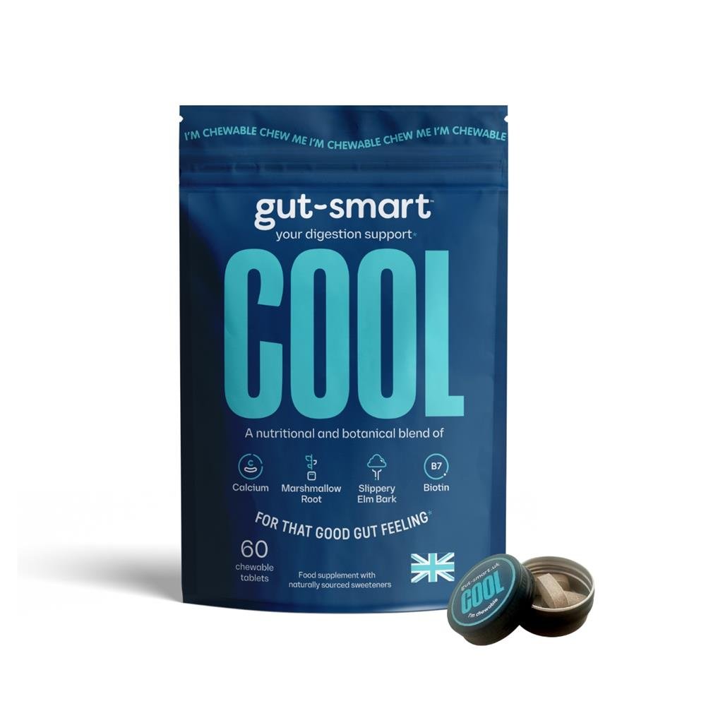 COOL a chewable tablet - natural heartburn relief 60 pack. - Greenlands Health Store