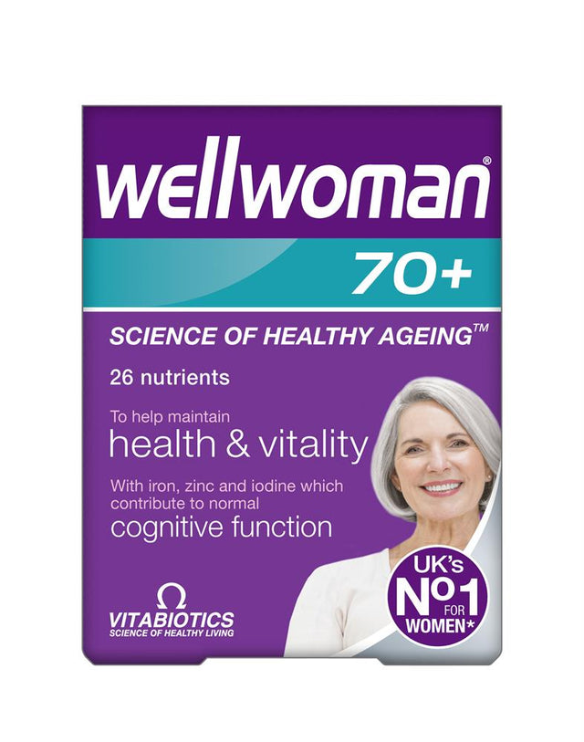 WELLWOMAN 70+ 30 TABS - Greenlands Health Store