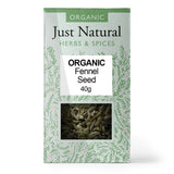 Organic Fennel Seed (Box) 40g - Greenlands Health Store