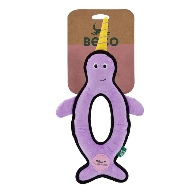 Plus Narwhal Dog Toy Large. 1 toy - Greenlands Health Store