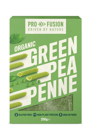 Organic Green Pea Penne 250g - Greenlands Health Store