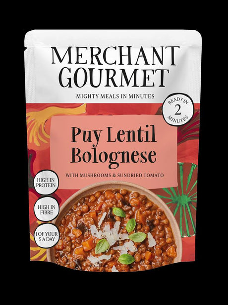 Merchant Gourmet Puy Lentil & Mixed Mushroom Bolognese 280g - Greenlands Health Store