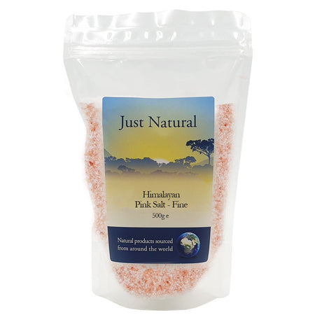 Himalayan Rose Pink Salt - Fine 500g - Greenlands Health Store