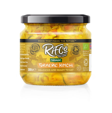 RIFCo Organic Turmeric Kimchi 300g - Greenlands Health Store