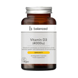Vitamin D3 4000iu 60 Veggie Caps - Reusable Bottle - Greenlands Health Store