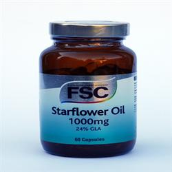 Starflower Oil 1000mg 60 Capsules - Greenlands Health Store
