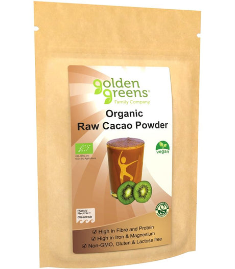 Organic Raw Cacao Powder 200g - Greenlands Health Store