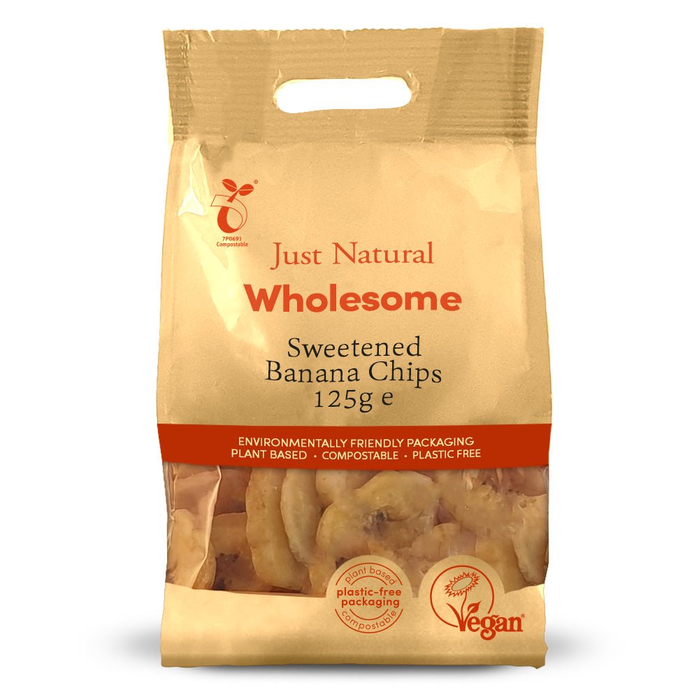 Banana Chips 125g - Greenlands Health Store