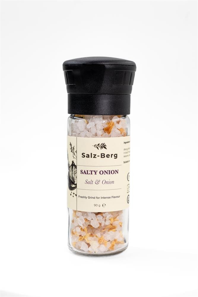 Salz - Berg Salty Onion Grinder - Salt & Onion Granules 90g - Greenlands Health Store