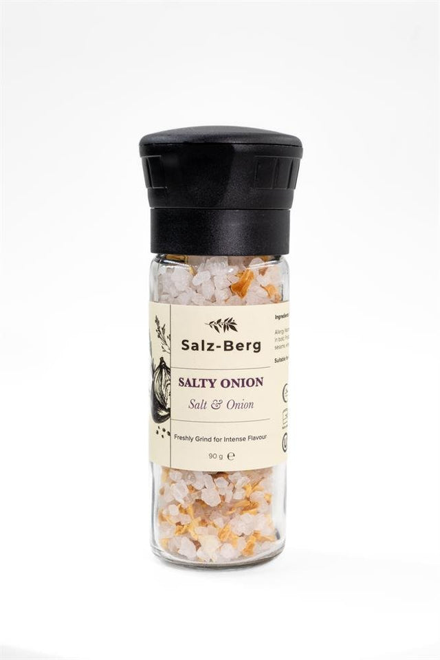 Salz - Berg Salty Onion Grinder - Salt & Onion Granules 90g - Greenlands Health Store