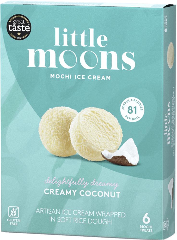 Creamy Coconut Mochi Ice Creams 6 Pack 192g - Greenlands Health Store