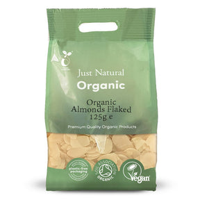 Organic Almonds Flaked 125g - Greenlands Health Store