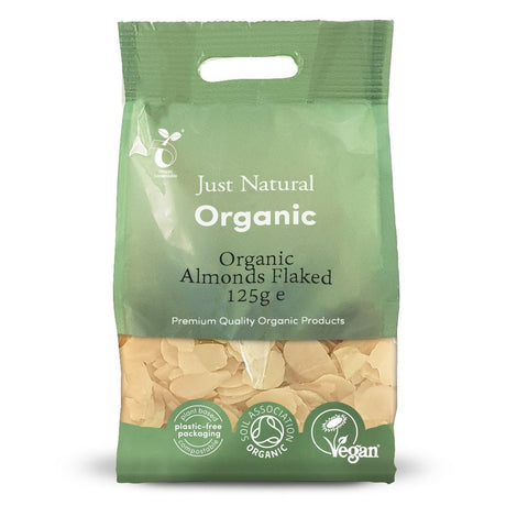 Organic Almonds Flaked 125g - Greenlands Health Store