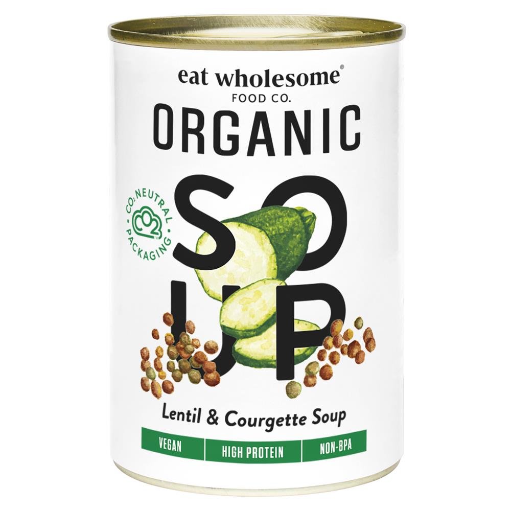 Organic Lentil & Courgette Soup 400g - Greenlands Health Store