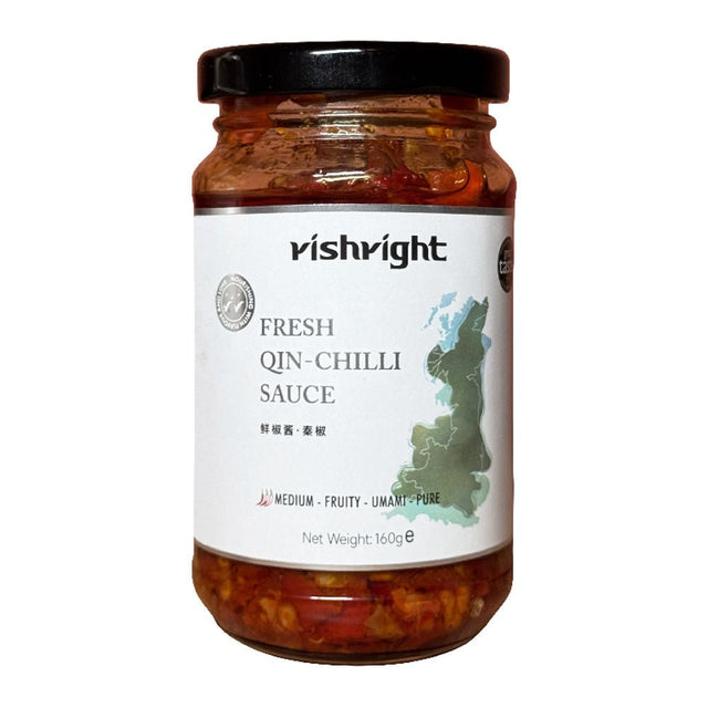 Rishright Fresh Qin Chilli Sauce 160g - Greenlands Health Store