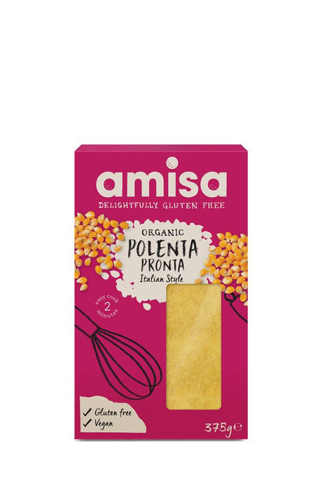 Organic Polenta Pronta 375g - Greenlands Health Store