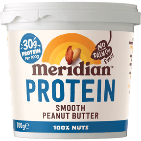 Meridian Protein Smooth Peanut Butter 100% 700g - Greenlands Health Store