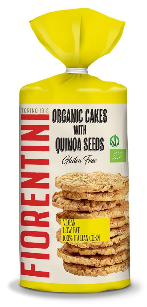 Fiorentini Organic Corn + Quinoa Cake 120g - Greenlands Health Store