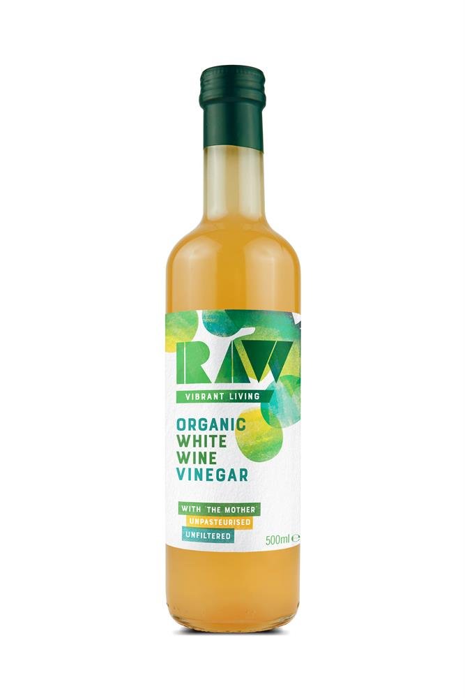 White Wine Vinegar with the Mother Organic 500ml - Greenlands Health Store