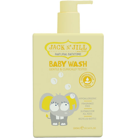 JNJ Baby Wash Natural 300ml - Greenlands Health Store