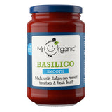 Mr Organic Smooth Basilico Pasta Sauce 350g - Greenlands Health Store