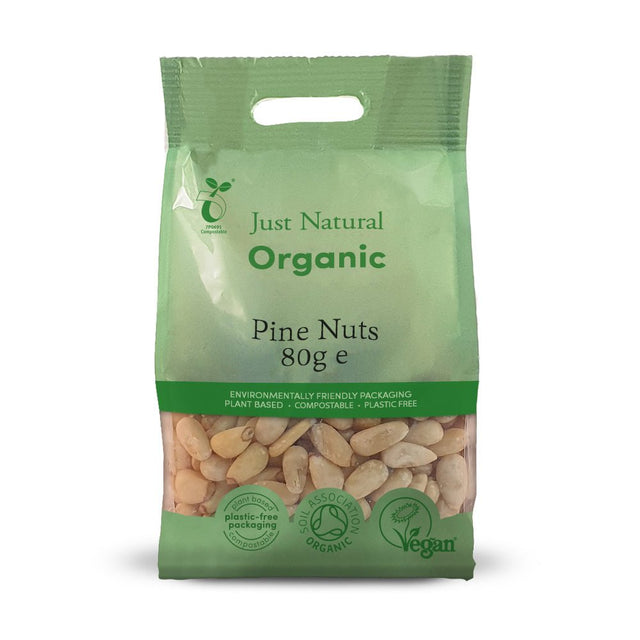 Organic Pine Nuts 80g - Greenlands Health Store