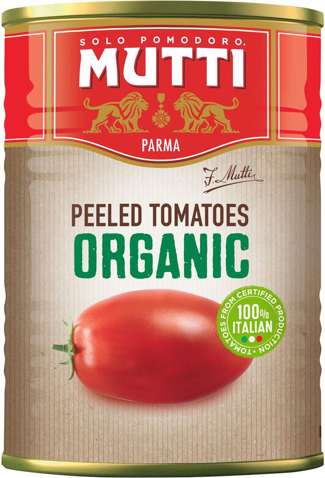 Mutti Organic Peeled Tomatoes 400g - Greenlands Health Store