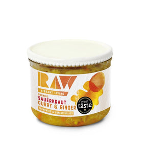 Organic Sauerkraut - Curry & Ginger 410g - Greenlands Health Store