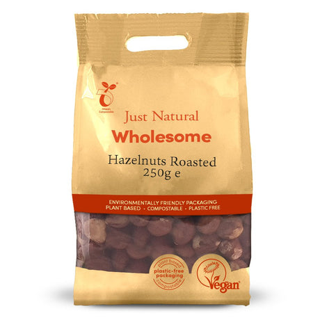Hazelnuts Roasted 250g - Greenlands Health Store