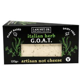 G.O.A.T. - Italian Herb Vegan Cheese 120g - Greenlands Health Store